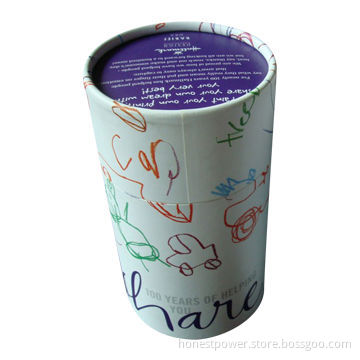 Paper Tubes with Paper Cap/Bottom, Customized Sizes and Designs